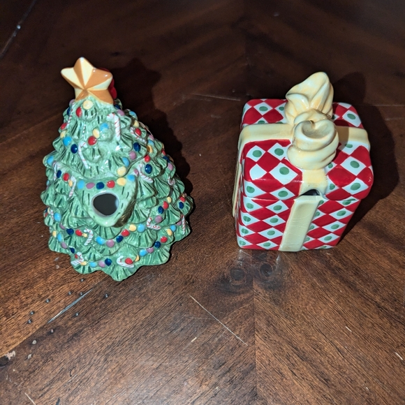Christopher Radko Traditions Holidays Christmas Sugar Box and Creamer Tree - Picture 5 of 12